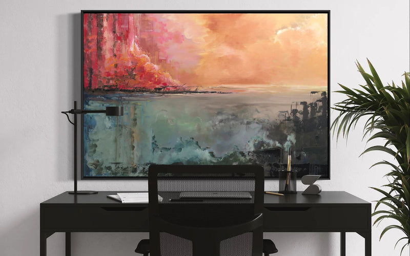 art canvas wall example local painter