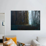 Abstract oil painting