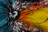 Acrylic painting wall example